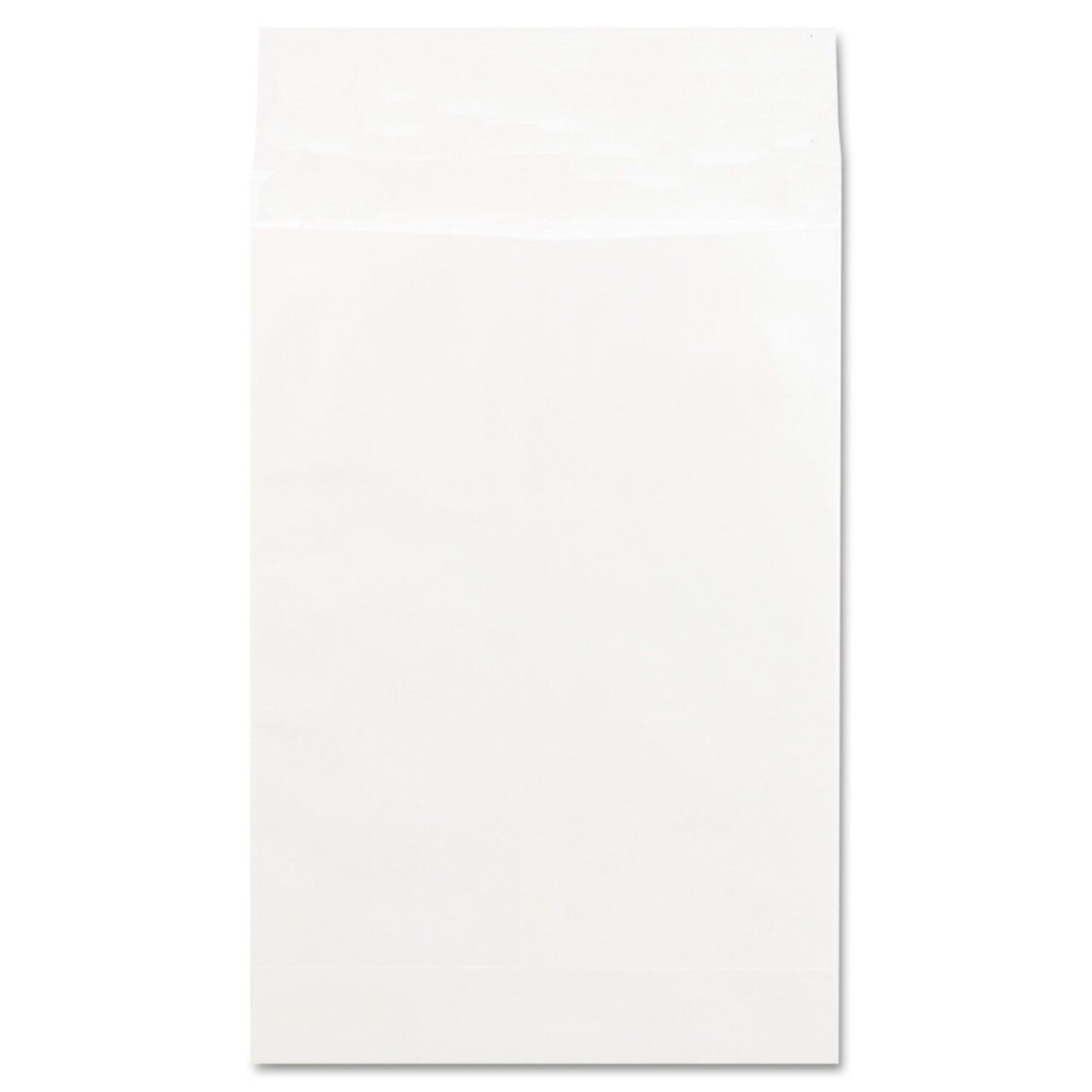 Universal Deluxe Tyvek Square Flap 12 in. x 16 in. #15 1/2 Expansion Envelopes with Self-Adhesive Closure - White (100-Piece/Box)